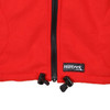 Full front zip with storm baffle
Red is no longer available