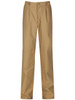 Tough, hardwearing, wind and showerproof.  Waistband has comfort elastic at sides and wide belt loops. Colour: Bronze.