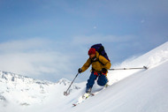 Ski mountaineering in the Canadian Rockies with the Braemar Single Ventile Smock - a review