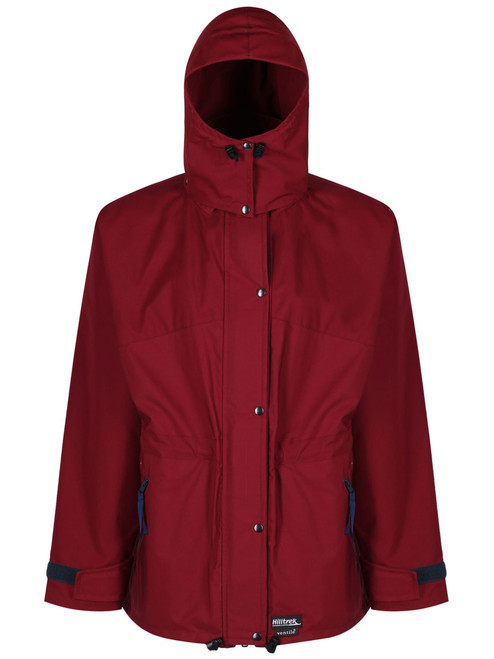 Alligin Single Ventile® jacket is designed for windproof and light shower proof use. Colour: Burgundy.