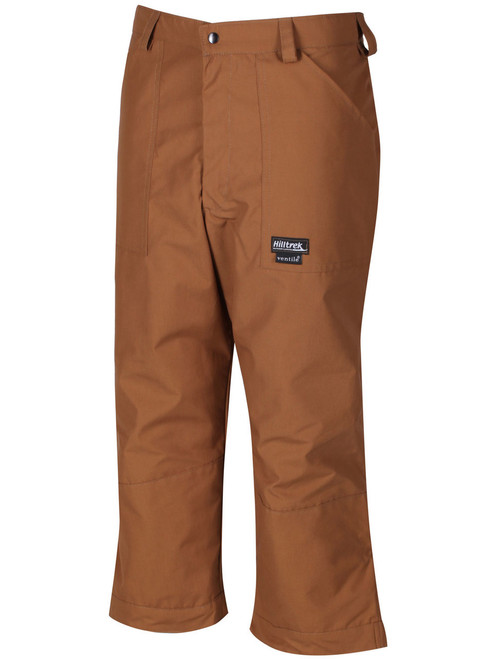 Classically styled below knee length fully waterproof Cotton Analogy® Breeches. Recommended to be measured 4 inches (10cm) below the knee cap. Colour: Cinnamon.