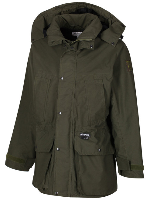 Designed for robustness and high breathability, with deep bellow pockets, hand-warming pockets, map pocket and roll-away wired hood. Ideal for field sports, bushcraft and outdoor photography.