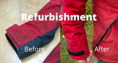 Refurbishment of a Askival Cotton Analogy Jacket