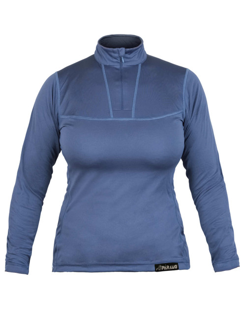 Quick drying and highly versatile zip neck long sleeved tee, ideal for high energy activities