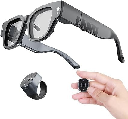 Air 2 AR Glasses Wireless, Smart ChatGPT AR Glasses with 1080P Micro-OLED Virtual Theater 123