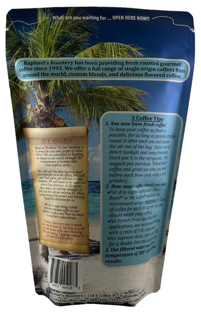 Resealable zip close bag with one-way degassing valve.