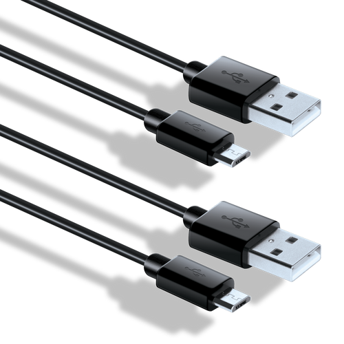 Cable USB PS4 & Xbox One Regreso Al Futuro con LED & Grips