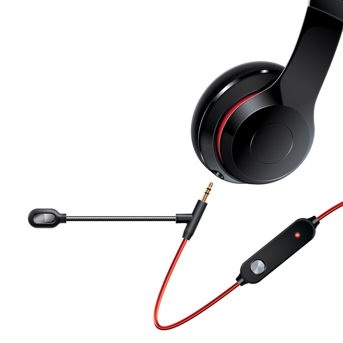 dreamGEAR BOOMCHAT?PRO?マイク付きオーディオケーブル 赤/黒 dwos6rj 616h7bA-CRL._UF350,350_QL80_.jpg