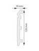 Plinthe DF12A Dartank - vue profil detaillee