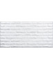 Panneau Mural Décoratif Brick Conctrete Blanc 2m² - 26 pièces