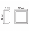 Support décoratif W4 : une forme cubique