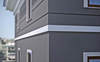 Corniche GM8 moderne : forme plate