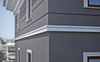 Corniche GM9 moderne :  une forme en "L"