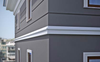 Corniche GM11 moderne :  forme rectangulaire