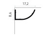 Profil moulure led éclairage indirect MD362 - éclairage design moderne ambiance