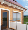 Corbeau Décoratif De Façade KR8 : Profil concave élégant