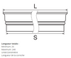 Corniche de fenêtre GO3 -  Élégance et robustesse Personnalisée - Coupes et finition d’usine – gratuites.