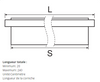 Corniche de fenêtre GO5 - Design Minimaliste Personnalisée - Coupes et finition d’usine – gratuites.