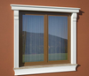 Corniche de fenêtre GO5 - Design Minimaliste Personnalisée - Coupes et finition d’usine – gratuites.