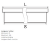Corniche de fenêtre GO7 - Simple et Classique Personnalisée - Coupes et finition d’usine – gratuites.