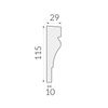 Moulure de fenêtre Premium Line WPL4 :  design extrêmement fin