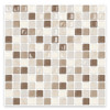 Lot de 20 Packs de Carreaux 3D Auto-Adhésifs - Mosaïque Dégradé Beige Élégant