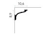 Profil moulure led éclairage indirect MD110 - éclairage design moderne ambiance