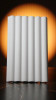 Panneau mural blanc satiné 200 cm, style moderne et élégant