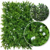Mur végétal Rogownica 50x50 cm - Détail de la texture et de la structure du panneau végétal