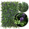 Mur végétal Glycine 50x50 cm - Détail feuillage réaliste