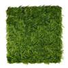 Mur vert Wronóg 50x50 cm - Détail du motif végétal