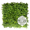 Tapis vert artificiel Borówka FR UV 50x50 cm - vue angle, mise en situation jardin