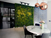 Jardin vertical Laurel - Panneau végétal en mousse modulaire, idéal pour créer un mur végétal intéri