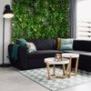 Jardin vertical élégant, design naturel et moderne
