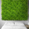 Mur végétal Estragon 50x50 cm - Vue d'ensemble en situation décorative