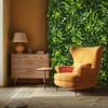 Mur végétal Orchidée 50x50 cm - Visualisation d'intérieur stylisée
