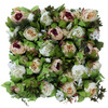 Mur floral Peony Bloom 50x50 cm – Motif élégant et réaliste