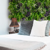 Jardin vertical Provence, visualisation réaliste dans un intérieur moderne
