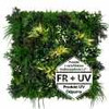 Vue de face du jardin vertical Habitat FR UV, dimensions 100x100 cm, style contemporain