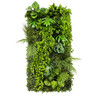 Cascade Émeraude Jardin Vertical – Panneau végétal décoratif pour murs extérieurs et intérieurs