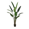 Plante artificielle Strelicja 190 cm, design élégant et réaliste
