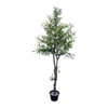 Arbre d'olivier artificiel 210 cm, design élégant et réaliste