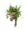 Skałka décorative avec végétation artificielle S, aspect naturel et réaliste
