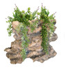 Skałka décorative avec végétation artificielle L, style naturel et réaliste.