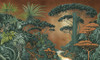 Dryad - Vue frontale du produit en détail, finition naturelle et texture boisée mise en valeur