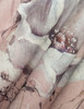 Robe Dolce avec imprimé floral, manches longues, col V