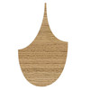 Détail de surface du mini panneau 3D FS-Oak, grains de bois et relief 3D visibles.