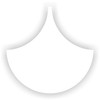 Vue frontale du mini panneau 3D FS-White en blanc mat, design moderne et épuré.