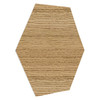 Application murale du mini panneau 3D HX-Oak, intégration élégante dans un intérieur moderne.