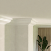 Corniche de plafond CET-101 en situation, intégration dans un intérieur lumineux
